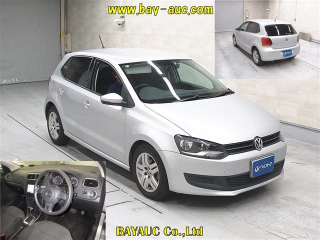 2010 Volkswagen VW ポロ TSIコンフォートライン auction photo 4