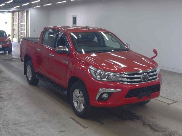 Japan Auction Vehicles 8 2018 Toyota Hilux Z 4WD auction photo