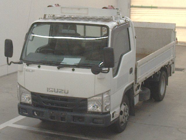 Japan Auction Vehicles 10 2016 Isuzu Elf 平ボディ auction photo
