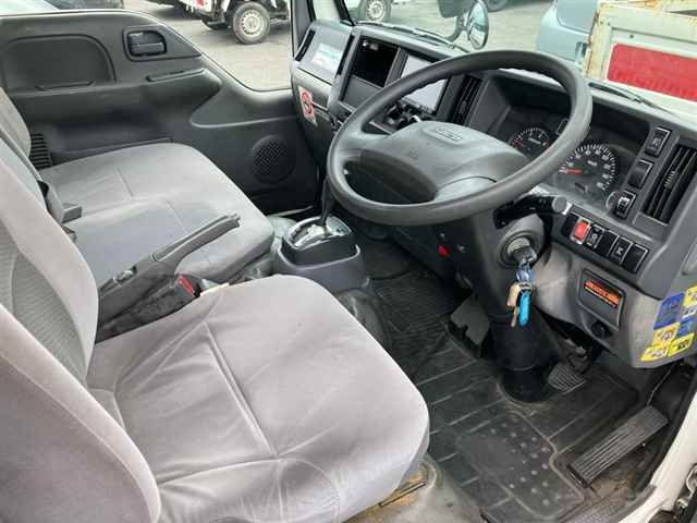 2016 Isuzu Elf ヒラボディ 1.95t 3ダンクレーン auction photo 7