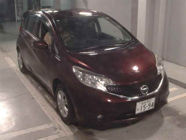 2016 Nissan Note X Japan auction vehicle