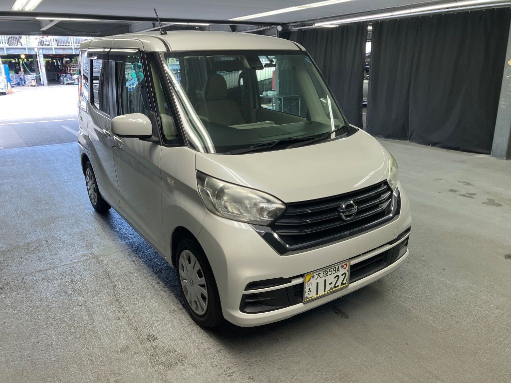 Japan Auction Vehicles 7 2017 Nissan Dayz Roox X auction photo