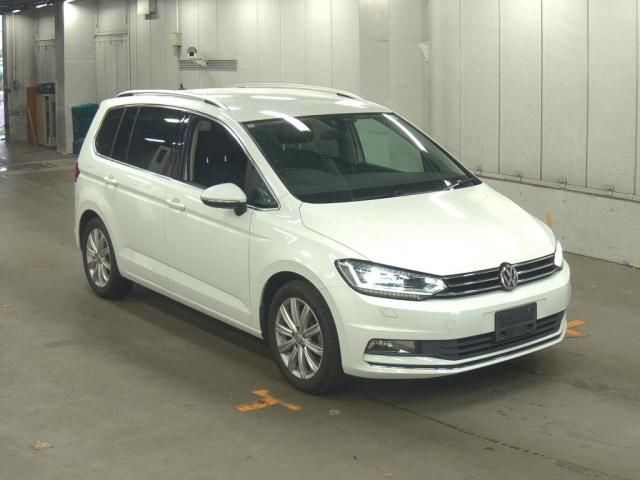 2016 Volkswagen VW ゴルフ トゥーランTSI ハイライン Japan auction vehicle