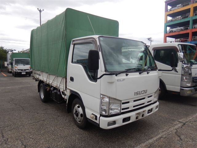 Japan Auction Vehicles 8 2011 Isuzu Elf フルフラットロー auction photo