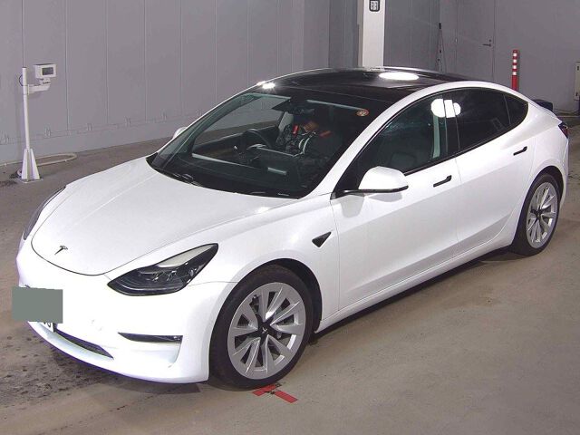 2021 Tesla モデル3 Long Range 4WD auction photo 4