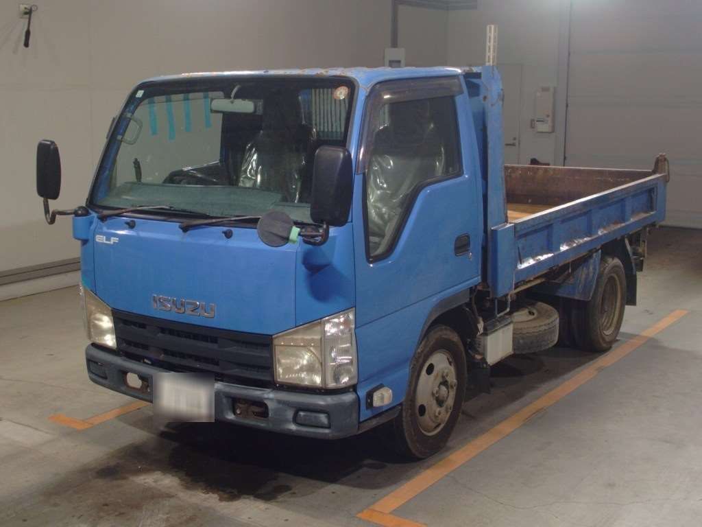 Japan Auction Vehicles 4 2010 Isuzu Elf ダンプ auction photo