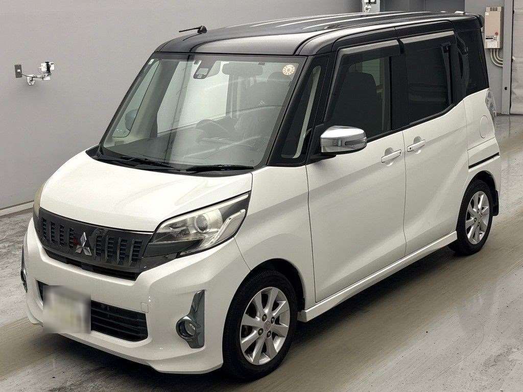 2015 Mitsubishi eK Space カスタムG e-アシスト フクシシャ Japan auction vehicle