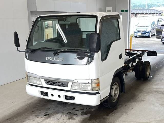 Japan Auction Vehicles 7 2003 Isuzu Elf Flat body chassis auction photo