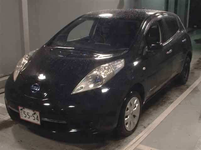 2015 Nissan Leaf S auction photo 4