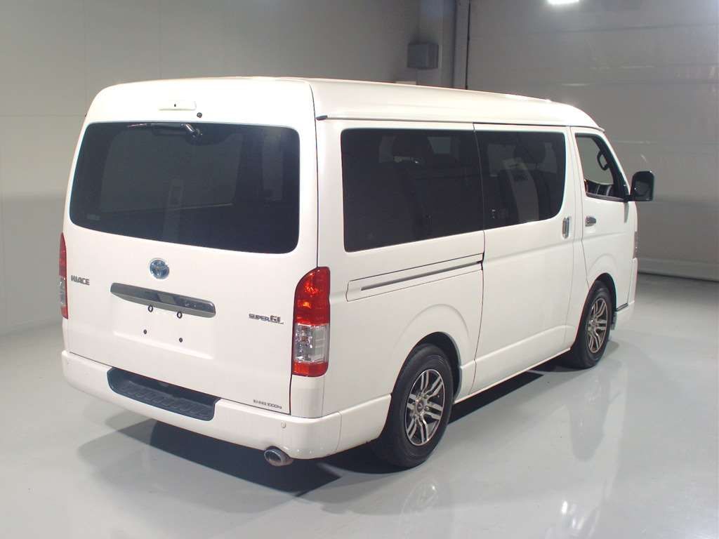 2021 Toyota Hiace ロングスーパーGL ダークプライ auction photo 2