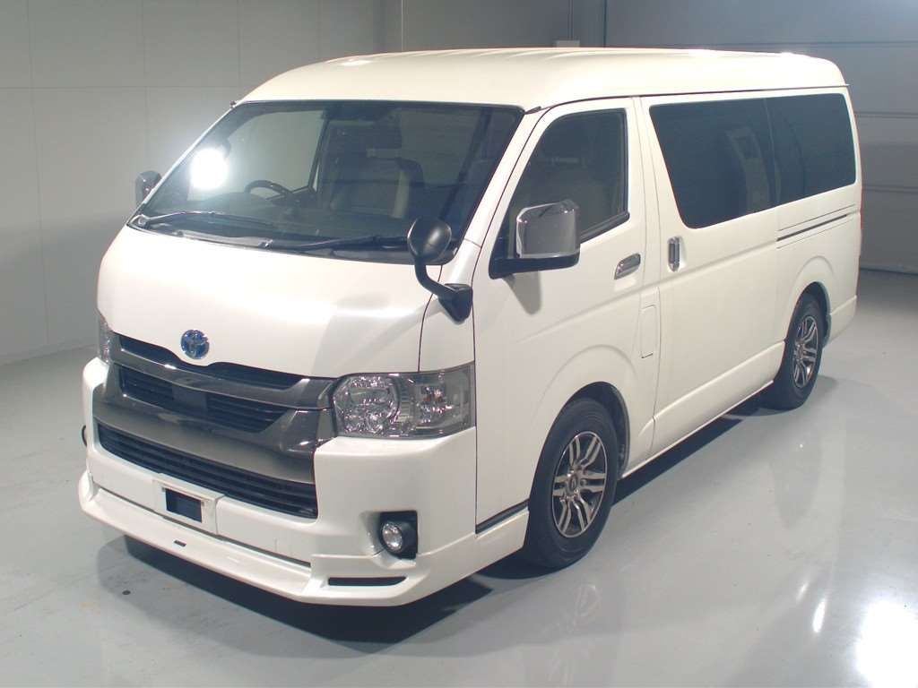 Japan Auction Vehicles 4 2021 Toyota Hiace ロングスーパーGL ダークプライ auction photo