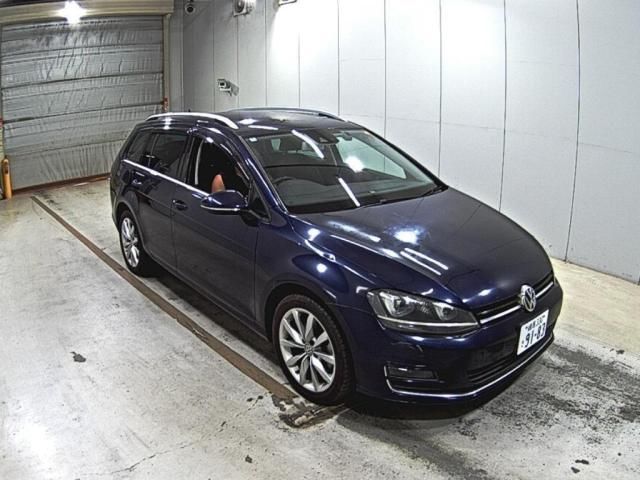 2014 Volkswagen ゴルフヴァリアント TSIハイラインブルーモーションテクノロジー Japan auction vehicle