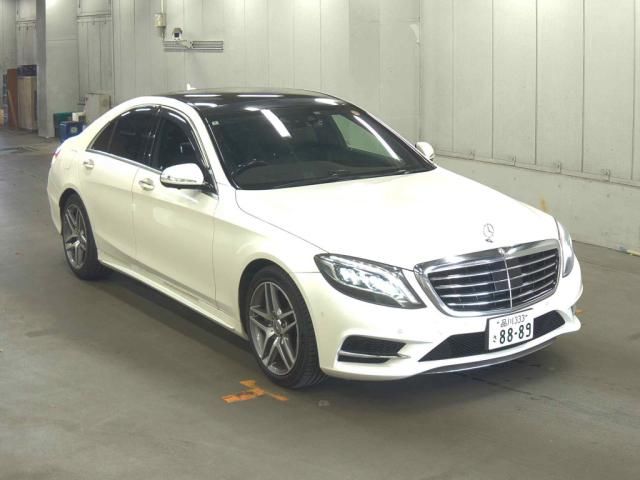 Japan Auction Vehicles 5 2015 Mercedes-Benz S 400h AMG Line auction photo