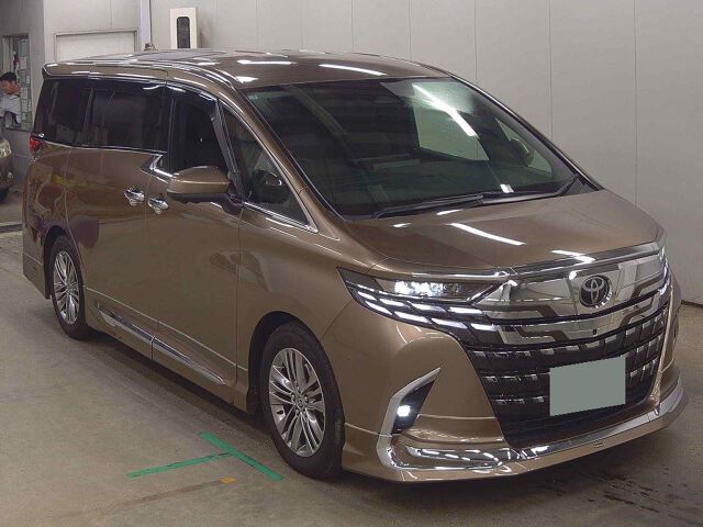 2025 Toyota Alphard Z Japan auction vehicle