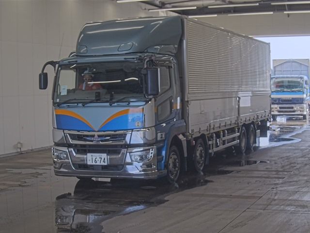 2018 Mitsubishi Fuso Sグレート Aluminum Wing Japan auction vehicle