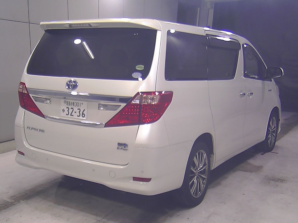 2012 Toyota Alphard 4WD Hybrid X auction photo 2