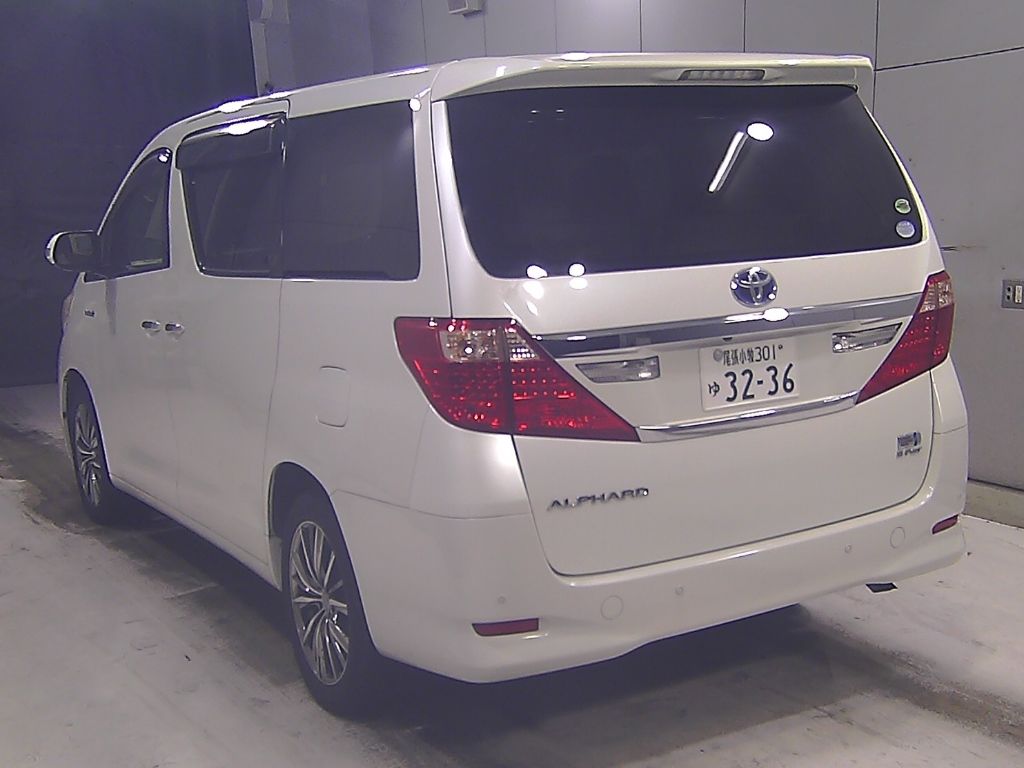 2012 Toyota Alphard 4WD Hybrid X auction photo 5