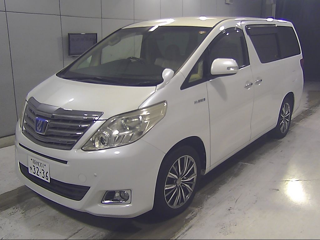 2012 Toyota Alphard 4WD Hybrid X auction photo 4