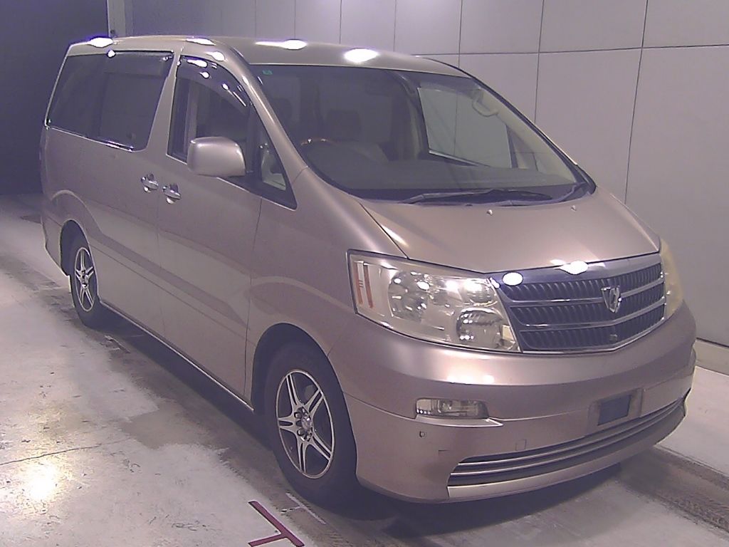 2002 Toyota Alphard 4WD MZ 7 people Japan auction vehicle