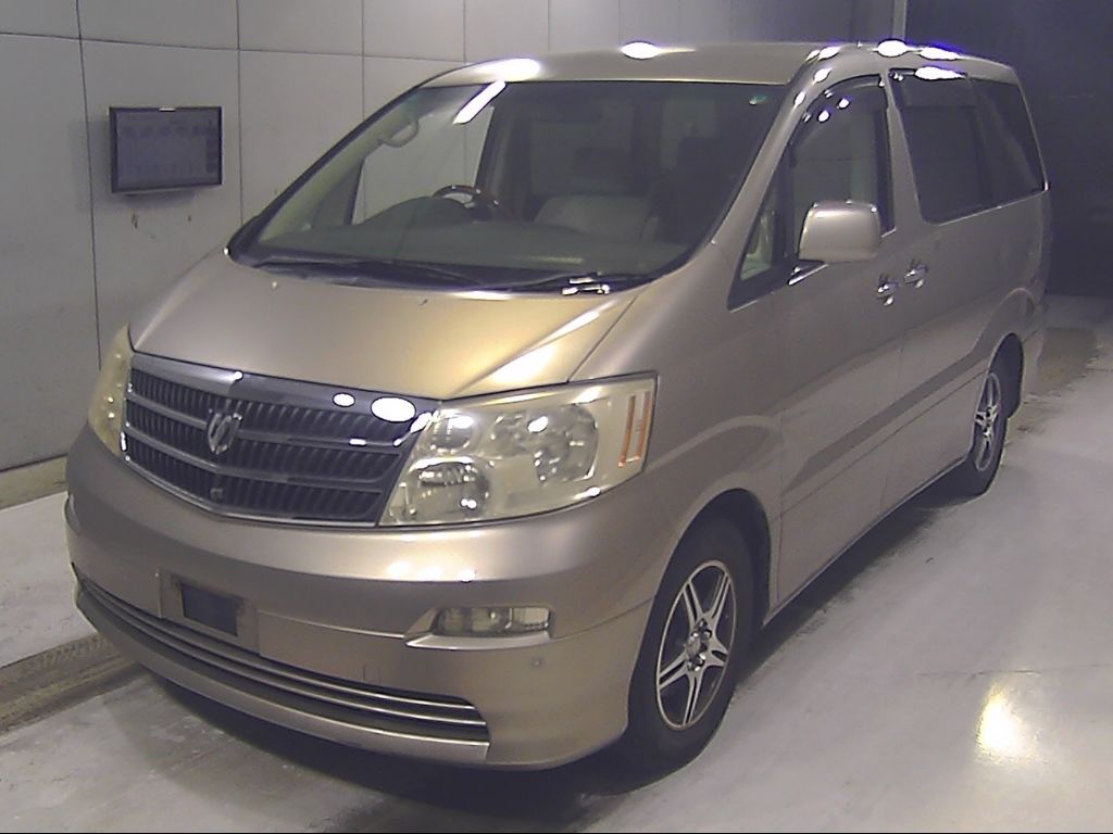 2002 Toyota Alphard 4WD MZ 7 people auction photo 4