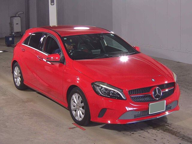Japan Auction Vehicles 8 2016 Mercedes-Benz A-Class A180 auction photo