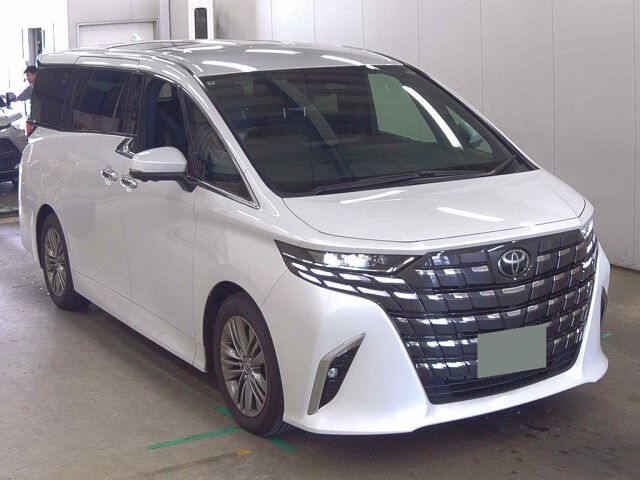 2025 Toyota Alphard Z Japan auction vehicle