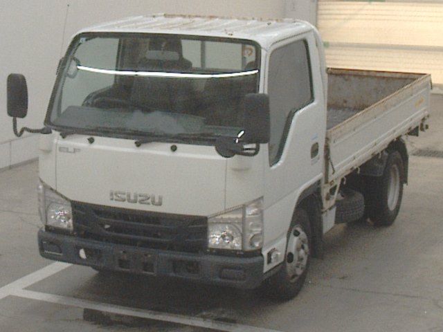2019 Isuzu Elf Flatbed Japan auction vehicle