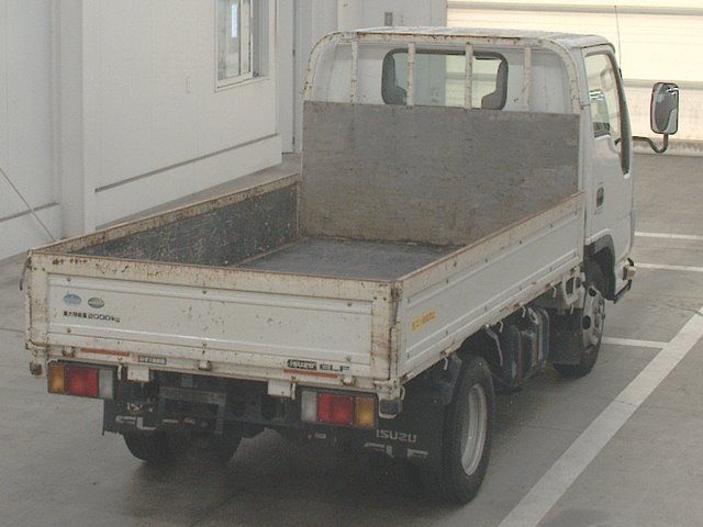 2019 Isuzu Elf Flatbed auction photo 2