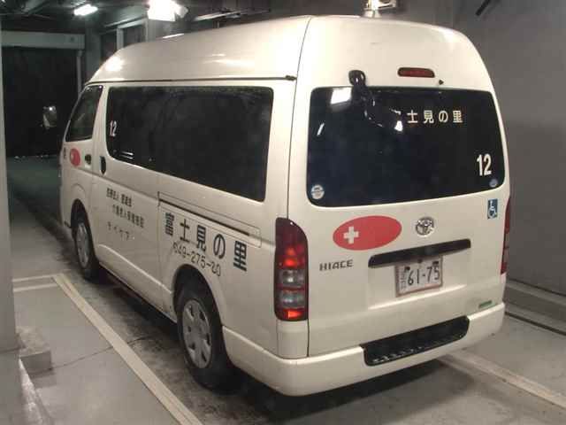 2012 Toyota Hiace クルマイス シヨウシャBタイプ auction photo 2
