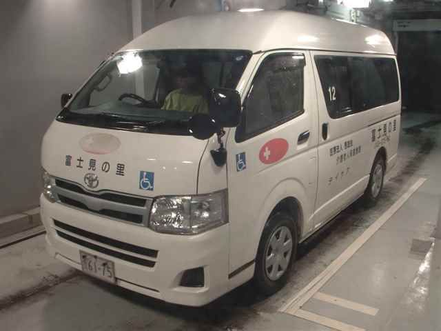 2012 Toyota Hiace クルマイス シヨウシャBタイプ auction photo 4