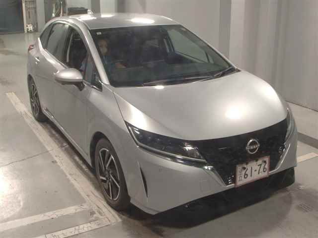 Japan Auction Vehicles 12 2021 Nissan Note X Four auction photo