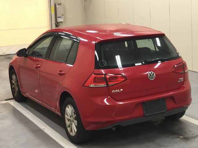2013 Volkswagen ワーゲン ゴルフ TSI トレンドLブルーモ auction photo 2