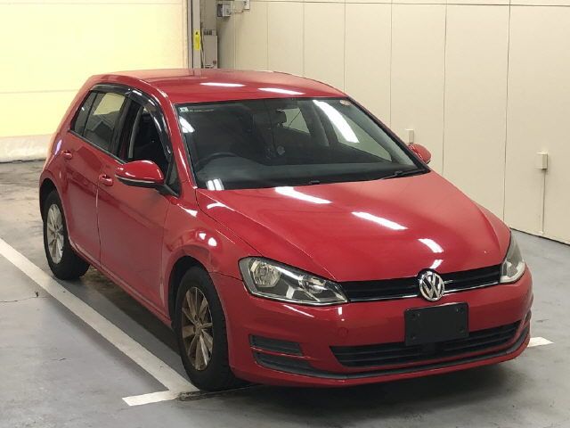 2013 Volkswagen ワーゲン ゴルフ TSI トレンドLブルーモ Japan auction vehicle
