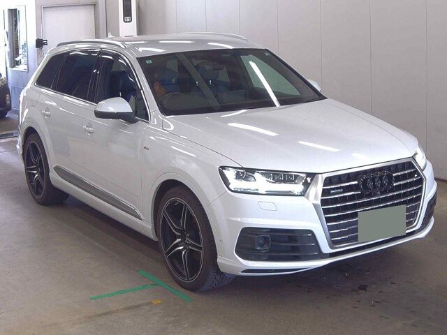 2017 Audi Q7 2.0TFSIクワトロ 4WD Japan auction vehicle