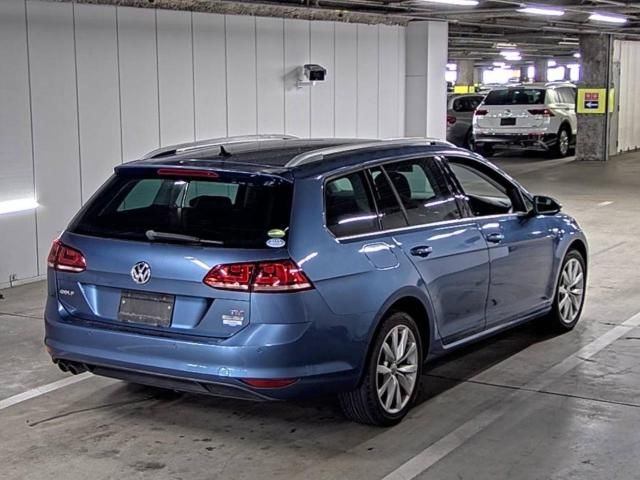 2014 Volkswagen VW ゴルフ ヴァリアントTSIハイライン BMT auction photo 3