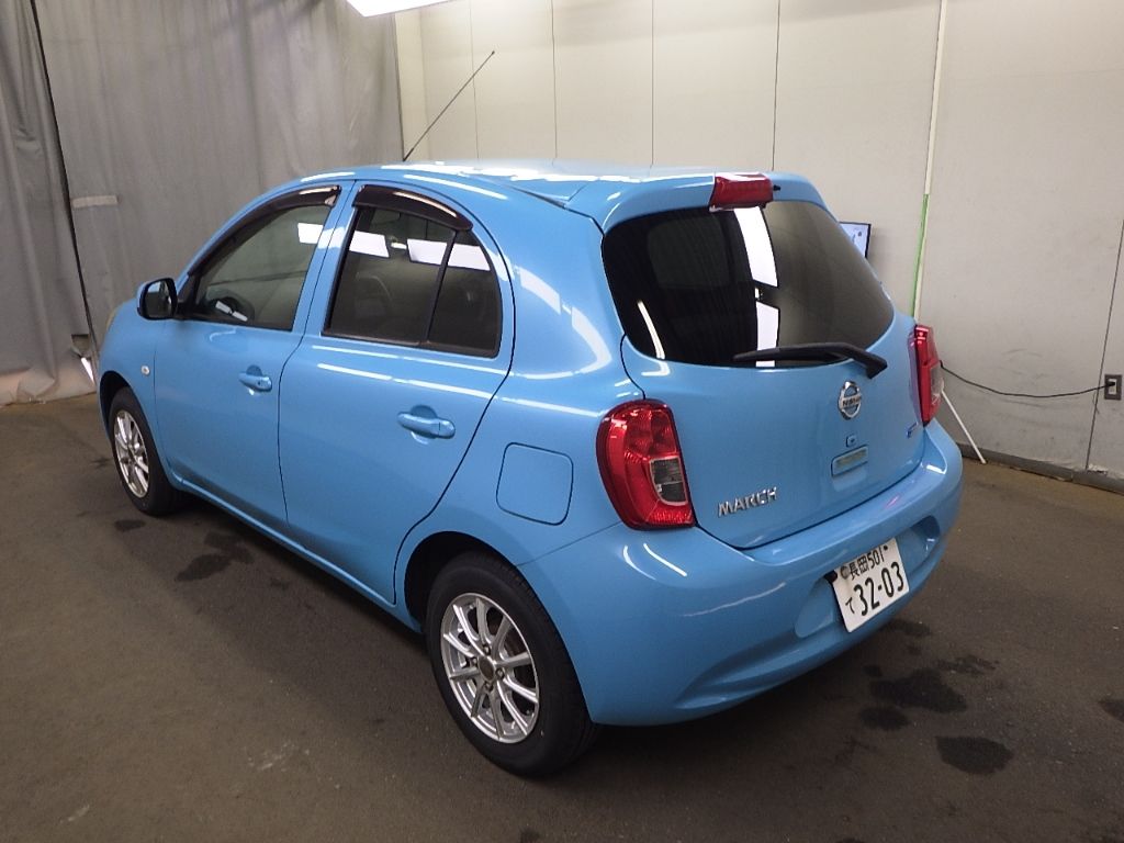 2014 Nissan マーチ 5HB X Vセレクション auction photo 5