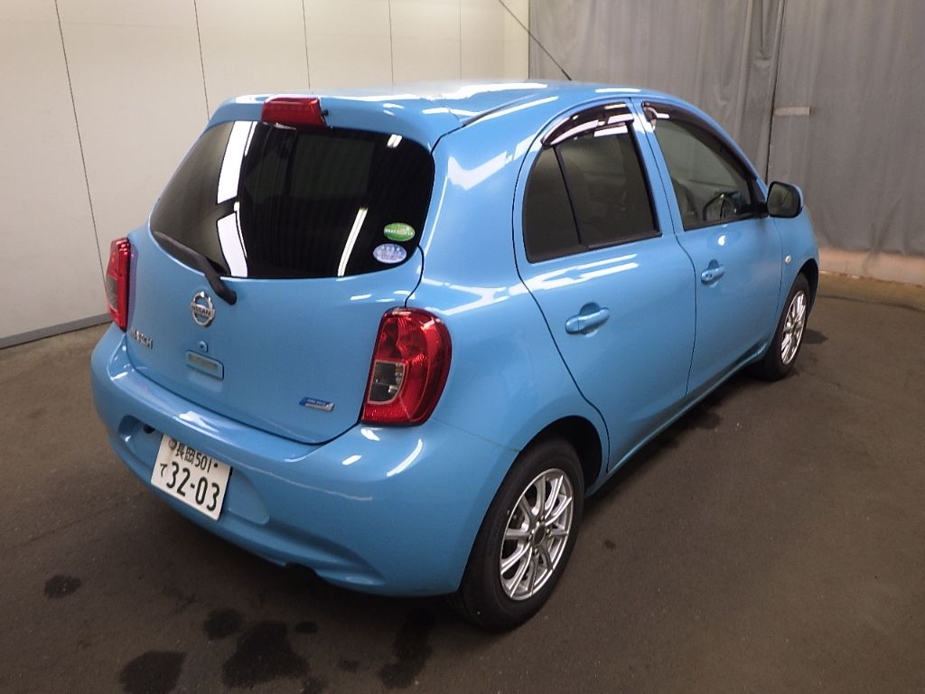 2014 Nissan マーチ 5HB X Vセレクション auction photo 2