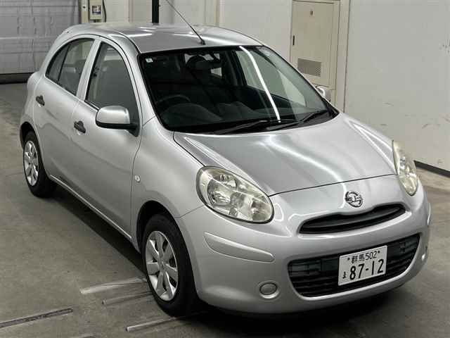 2010 Nissan マーチ5HB 12S Japan auction vehicle