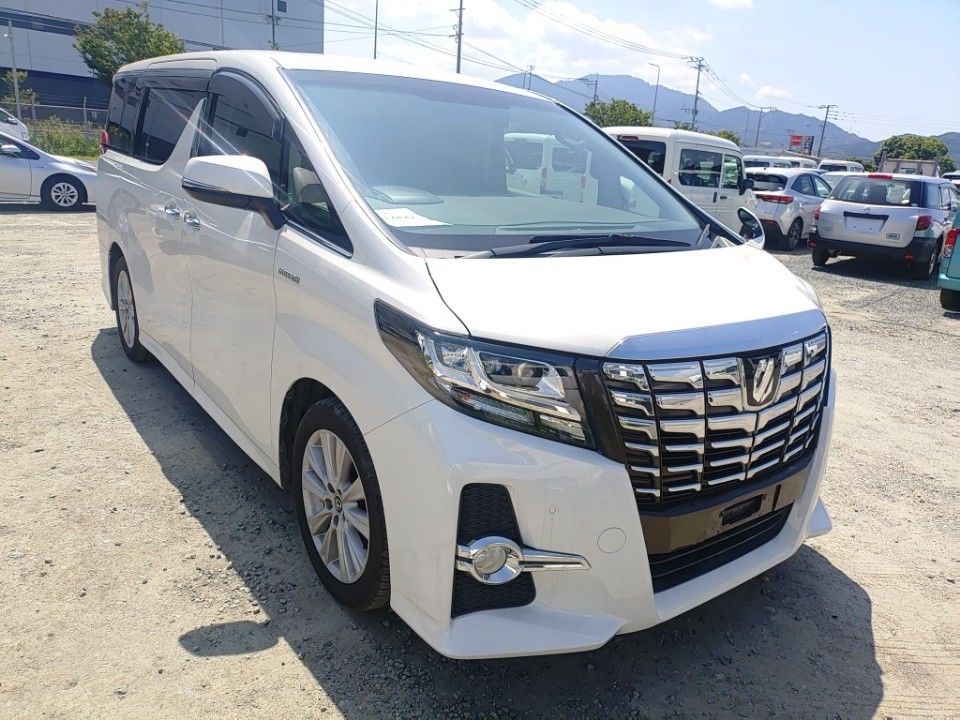 2015 Toyota Alphard auction photo 4