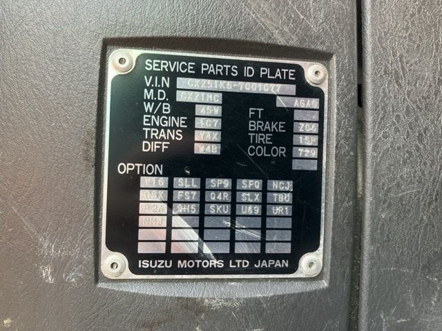 2006 Isuzu Giga auction photo 7