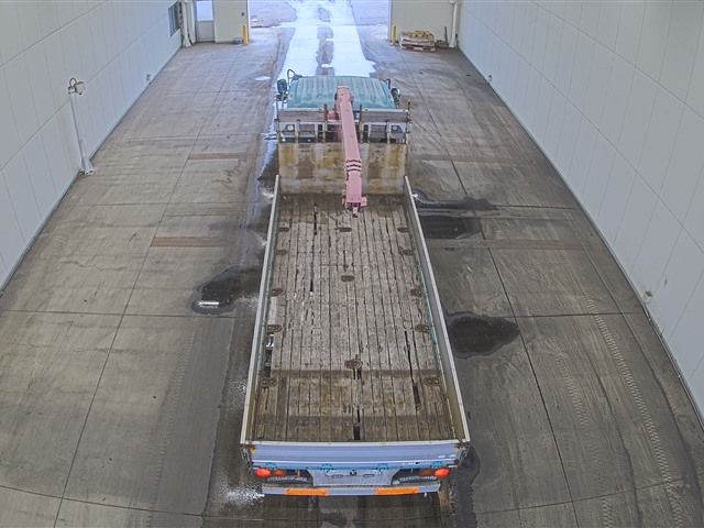 2008 Isuzu Forward Flat crane, 4-tier auction photo 3