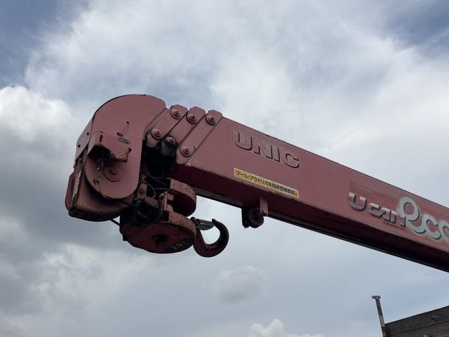 2008 Isuzu Forward Flat crane, 4-tier auction photo 19