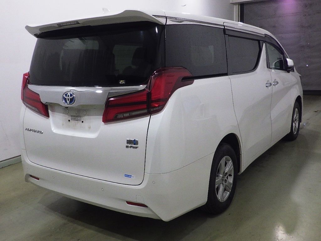 2021 Toyota Alphard 4WD ハイブリッドX 7人 auction photo 2