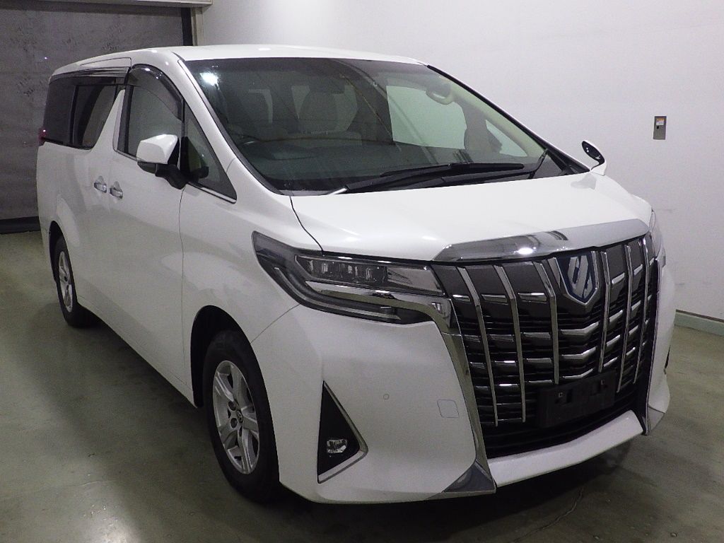 Japan Auction Vehicles 10 2021 Toyota Alphard 4WD ハイブリッドX 7人 auction photo