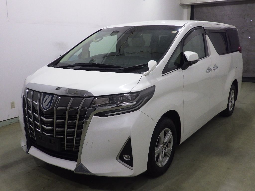 2021 Toyota Alphard 4WD ハイブリッドX 7人 auction photo 4