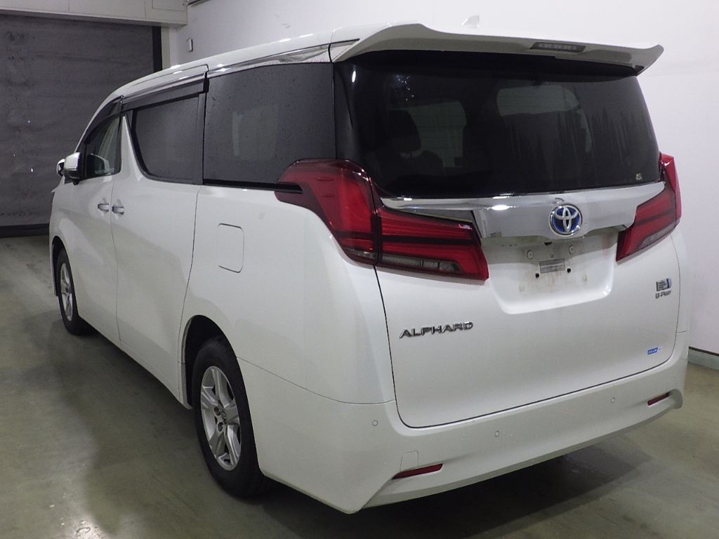 2021 Toyota Alphard 4WD ハイブリッドX 7人 auction photo 5