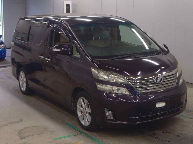 2009 Toyota Vellfire 2.4V Japan auction vehicle