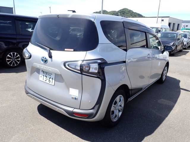 2021 Toyota Sienta ハイブリッド X 7人乗 トヨタセーフテイセンス auction photo 2