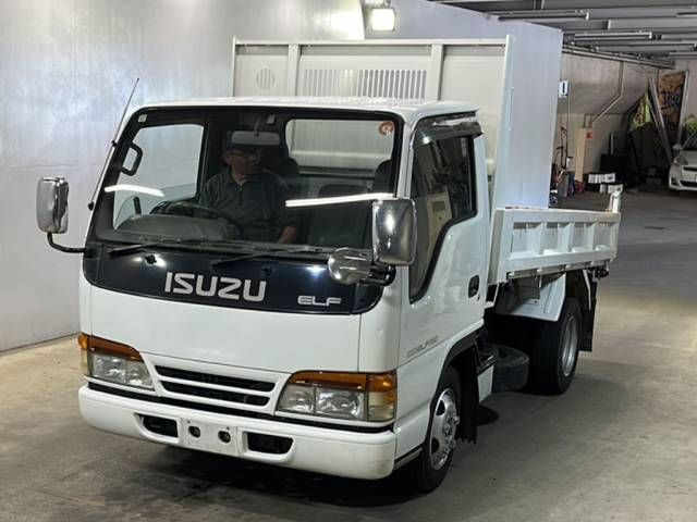 Japan Auction Vehicles 7 2024 Isuzu Elf dump auction photo