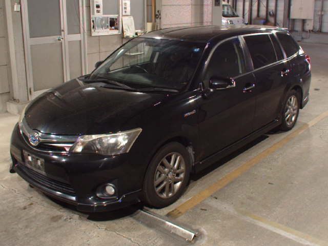 2014 Toyota Corolla Fielder ハイブリッドGエアロツアラーWxB auction photo 4